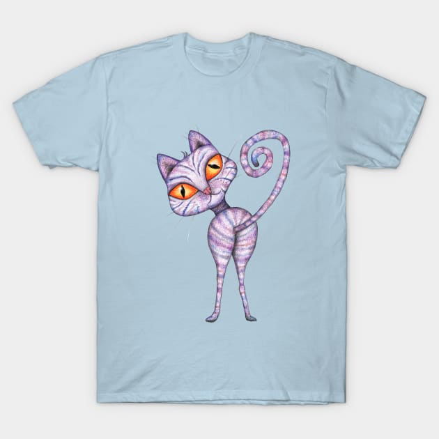 Miss Kitty T-Shirt by Bwiselizzy